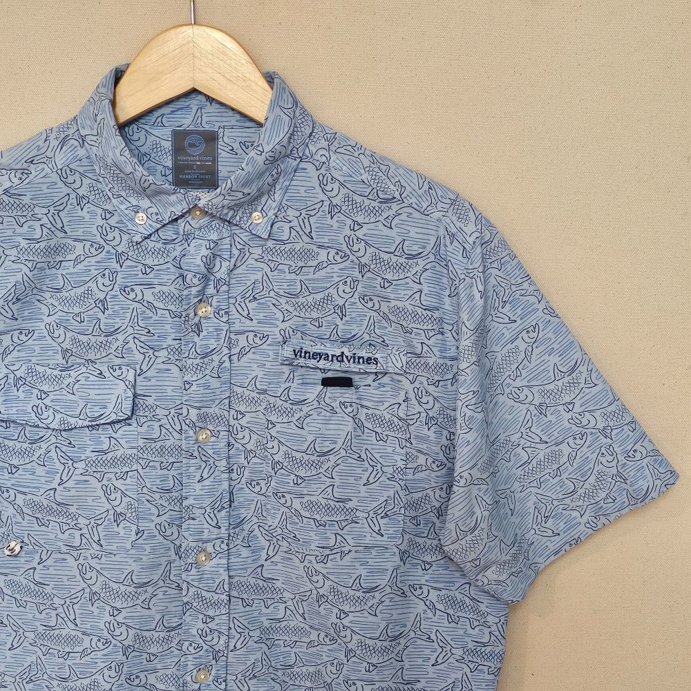 Vineyard Vines S/S Harbor Shirt S
